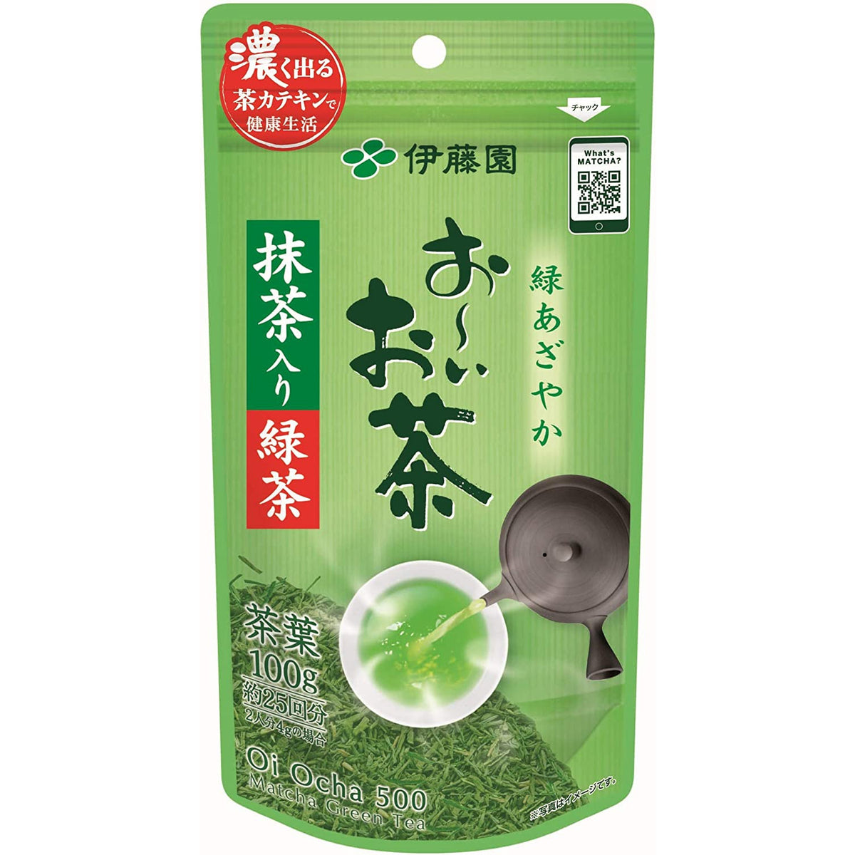 Itoen Oi Ocha Green Tea with Matcha Sencha 100g CosmeBear Official
