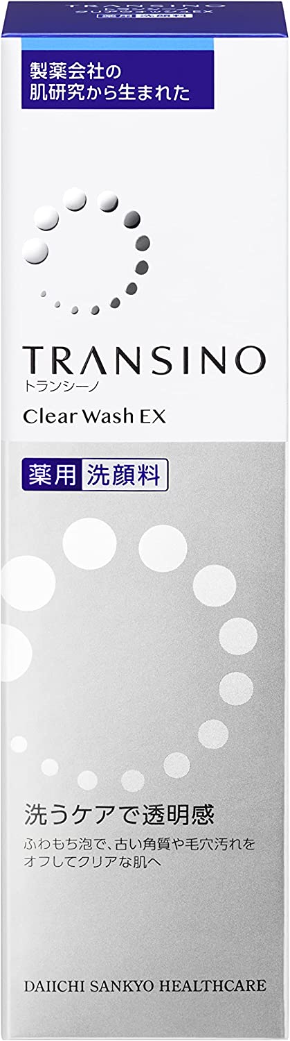 Daiichi Sankyo Healthcare Transino Medicated Clear Wash EX 100g