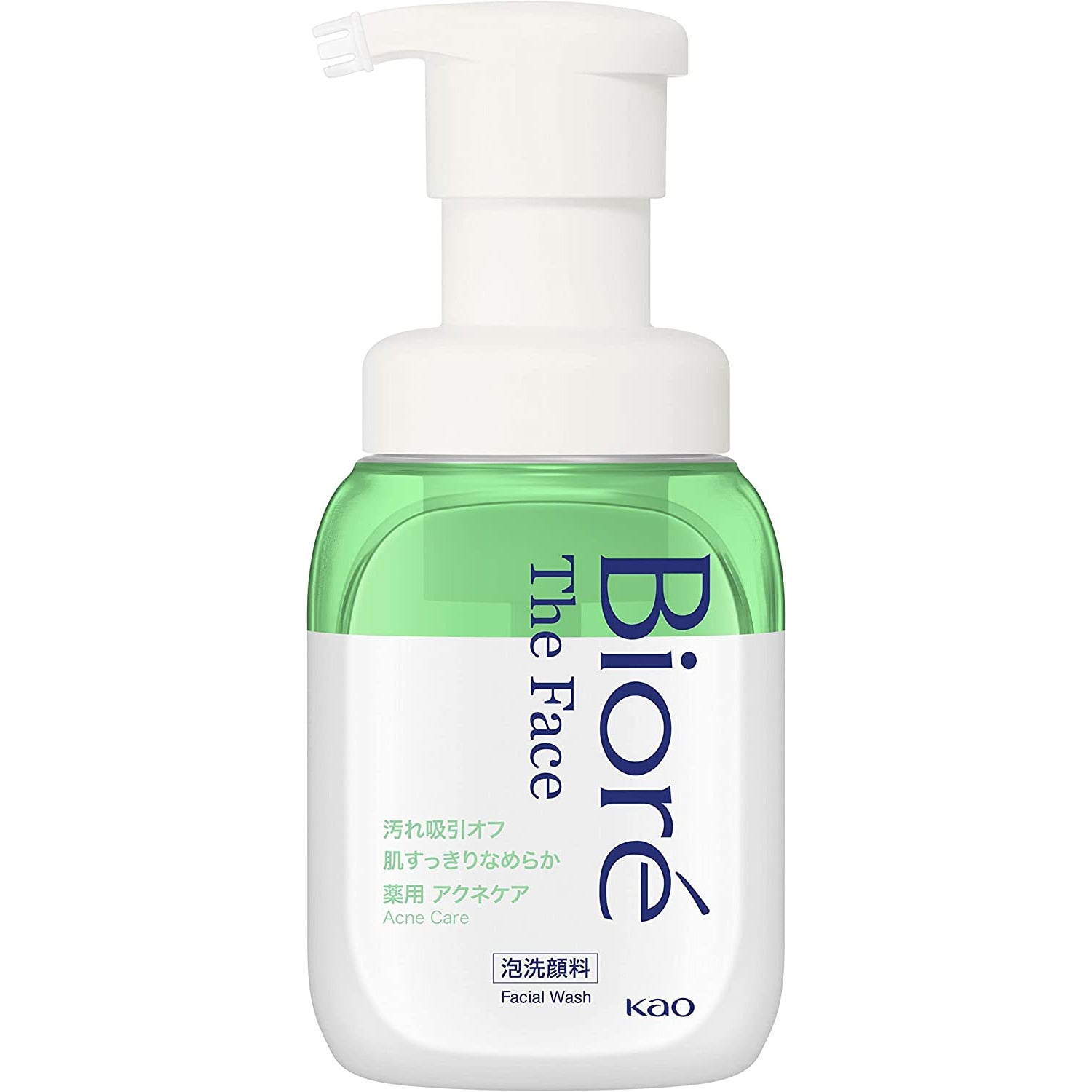 Kao Biore The Face Face Cleanser Foam Medicinal Acne Care Bottle  200ml