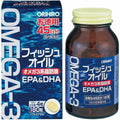 ORIHIRO Omega-3/OMEGA 3 FISH OIL EPA & DHA HEALTH Supplement 180 tablets Japan