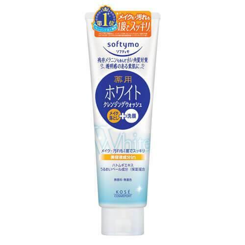 KOSE Softymo Cleansing Foam White Makeup Removing Cleanser 190g