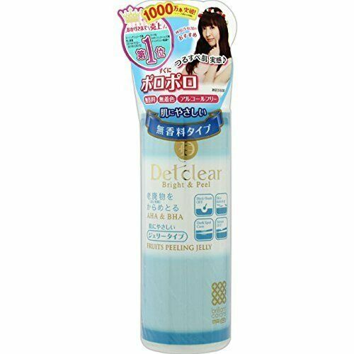 MEISHOKU Detclear Bright & Peel Peeling Jelly 180ML Non-fragrance Japan