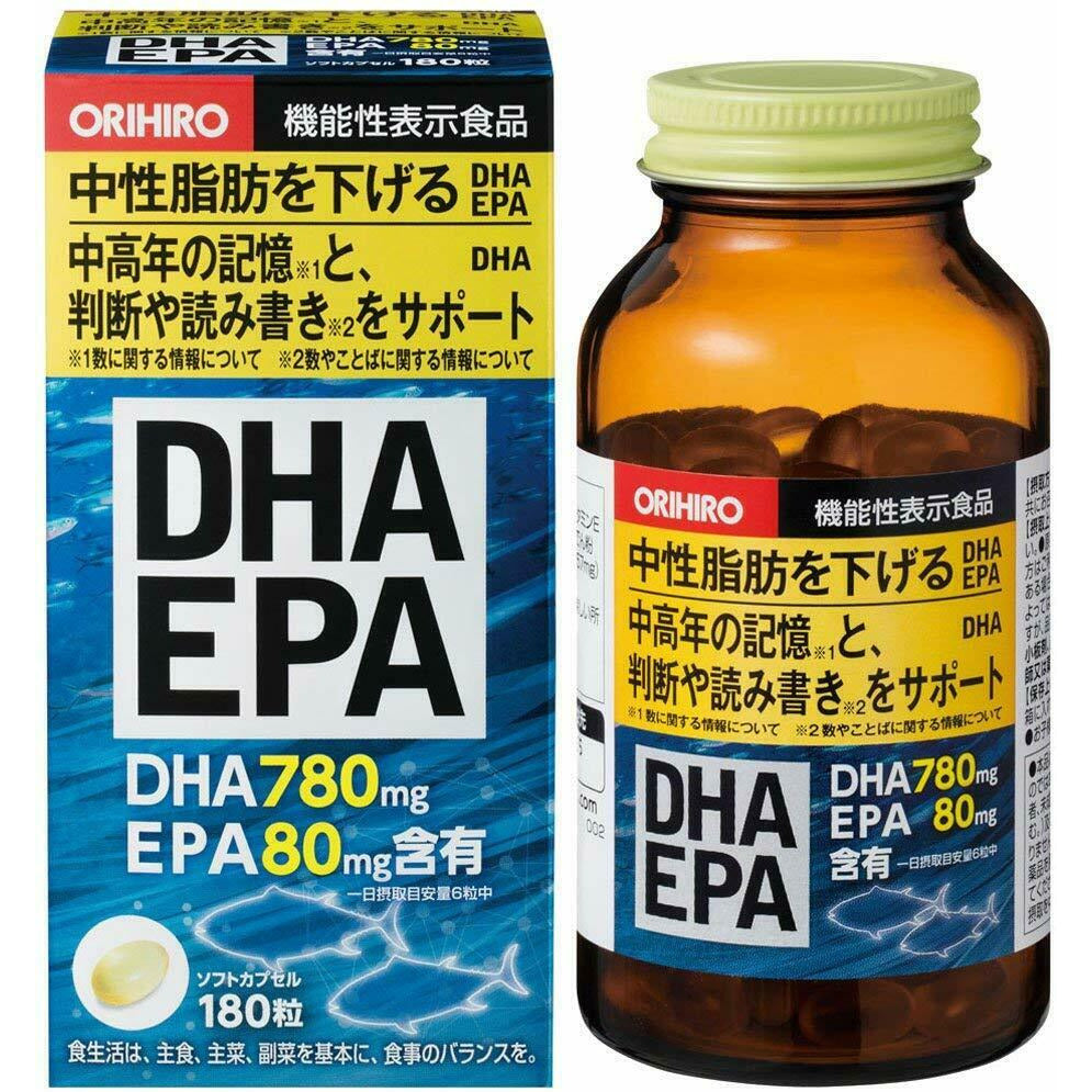 ORIHIRO DHA EPA 180 Grain Functional Display Food 