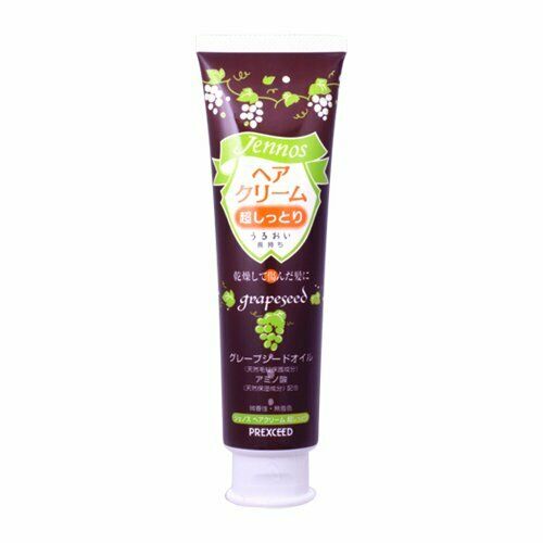 Jennos Hair Cream Super Moist Grape Seed Oil Styling 140g Japan