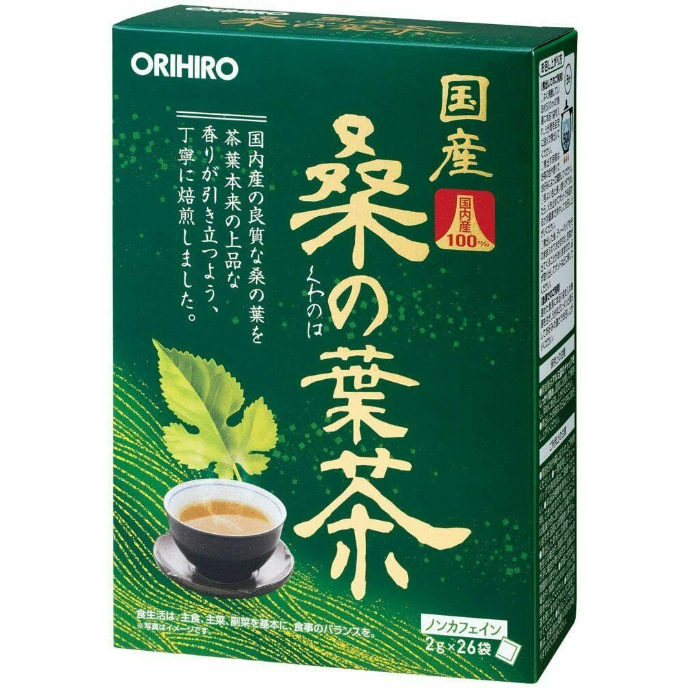  ORIHIRO Japanese mulberry leaf tea 2.0g x 26 packets Non-caffeine Japan