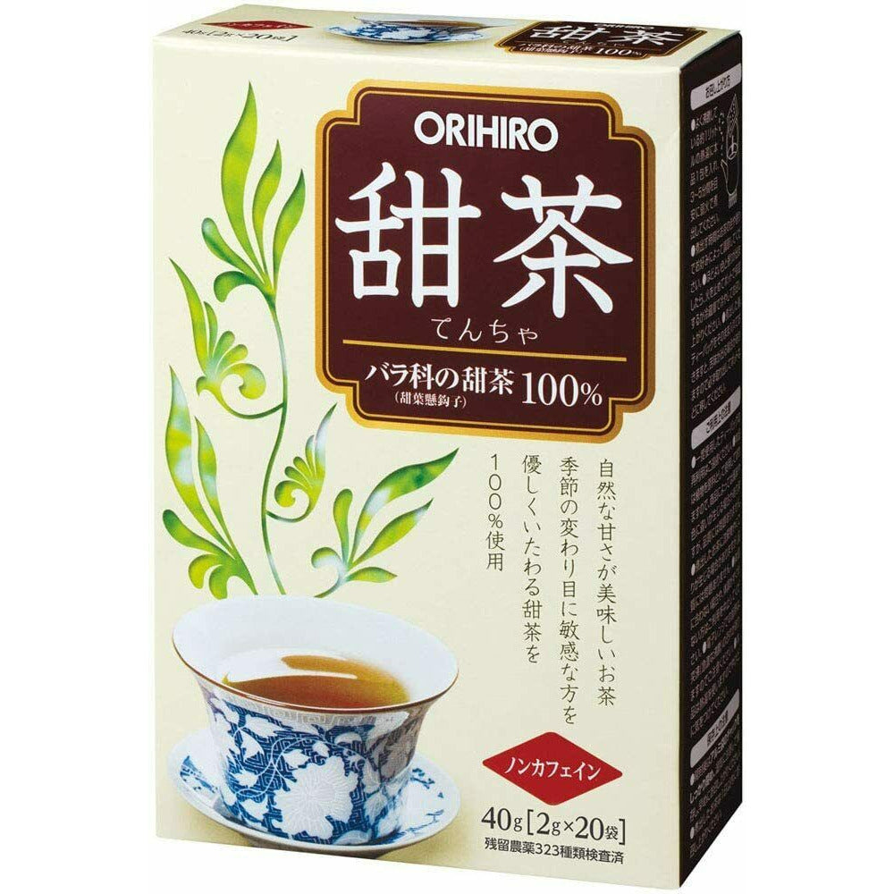  ORIHIRO Sweet tea 20 packets Tea bag Non-caffeine Rosaceae 