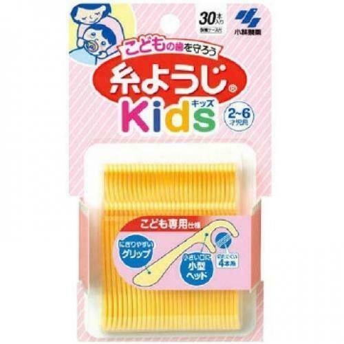 Kobayashi Dental Floss Kids For 2-6 Years Old 30 Pieces 