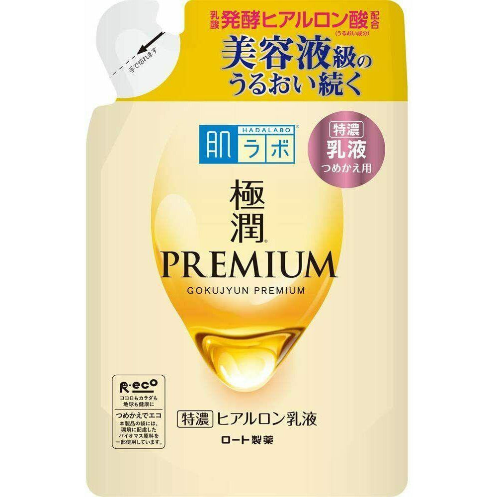 [2020] ROHTO Hada Labo Gokujyun PREMIUM Hyaluronic Acid Moisturizing Milk Refil