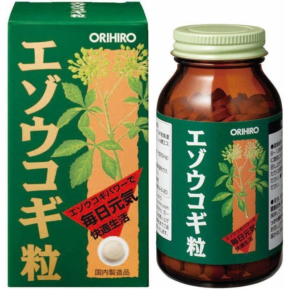  ORIHIRO Siberian ginseng 400 Tablet for 33-50 Days Supplement Japan