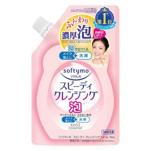Kose Cosmeport softymo Speedy Face Cleansing Foam 170ml Refill 