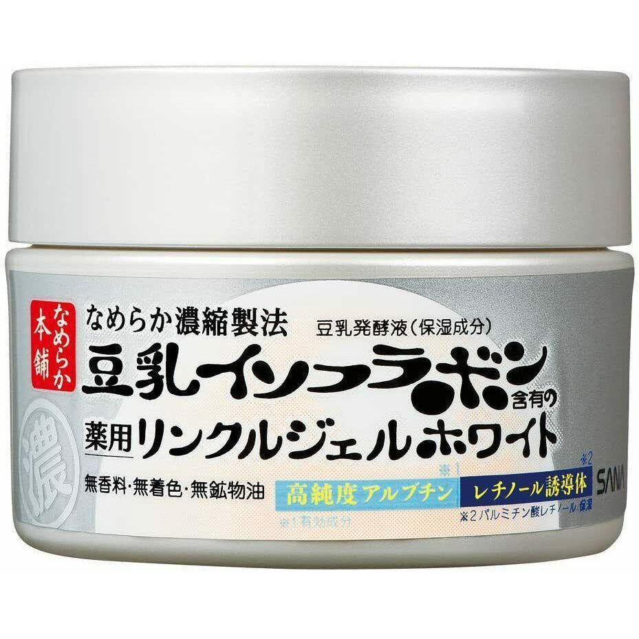 SANA Smooth Honpo Medicinal Wrinkle Gel White 100g - CosmeBear  | Popular Japanese Online Store