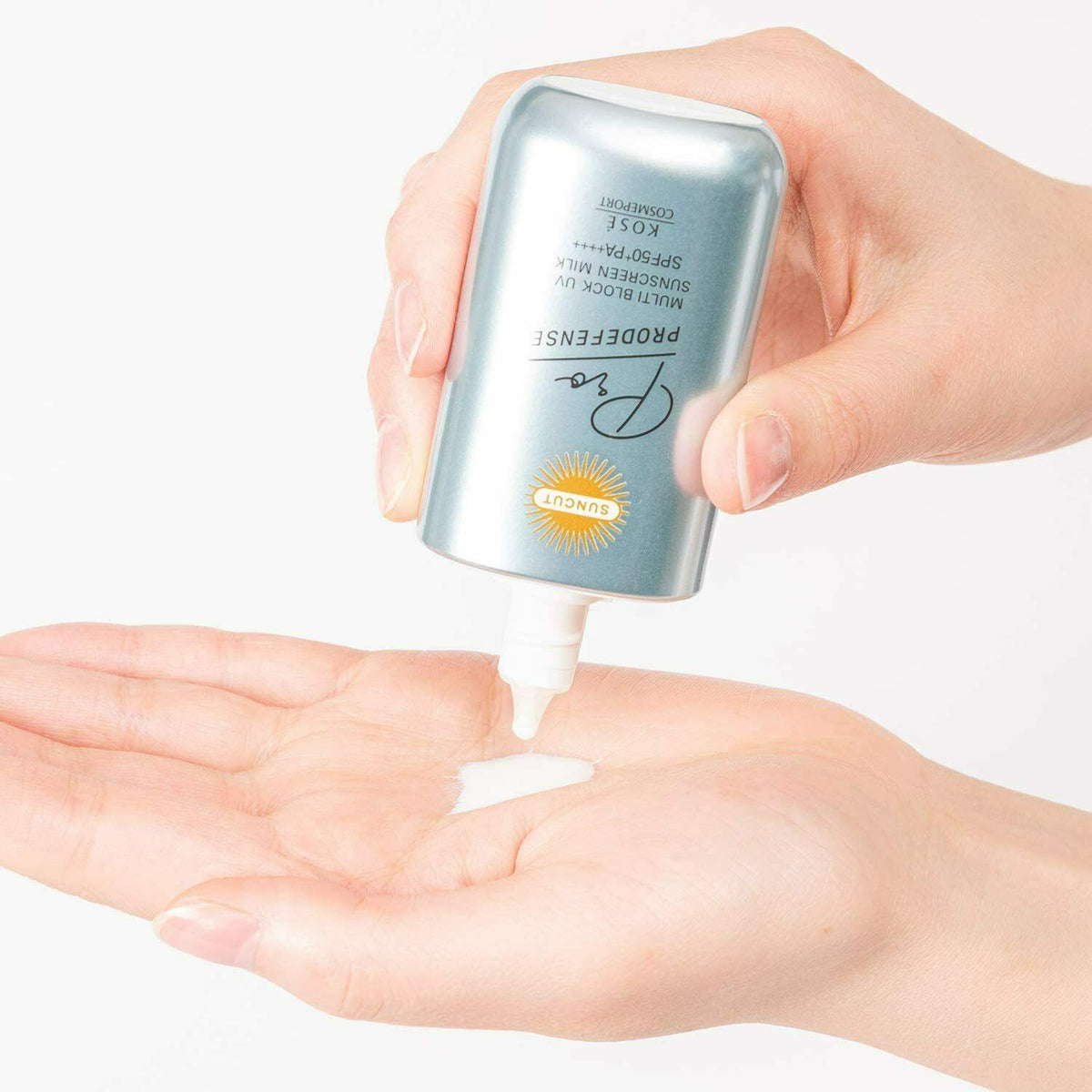 Kose Suncut Prodefense Multi Block Sunscreen UV Milk SPF50+ / PA++++ 60ml - CosmeBear  | Popular Japanese Online Store