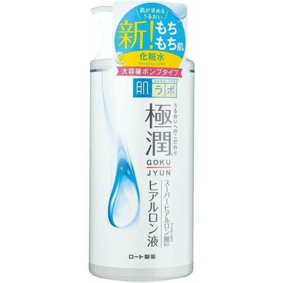 Rohto Hadalabo Gokujyun Super Hyaluronic Acid Moisturizing Toner Pump 400mL