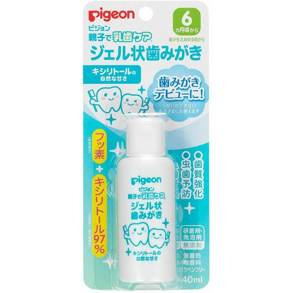  Pigeon Milk tooth care for parents and children Gel-like toothpaste 40ml