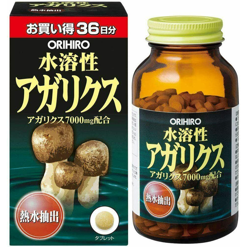  ORIHIRO Water Soluble Agaricus 432 Tablet for 36 Days Supplement Japan