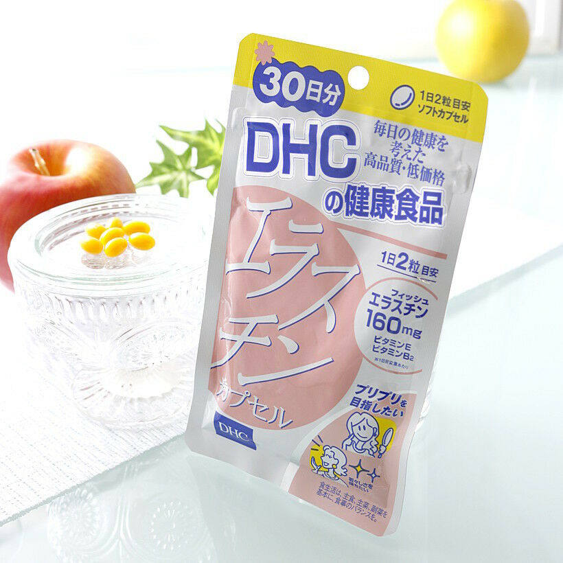 DHC Elastin capsule 30 days 60 capsules supplement elasticity beauty support