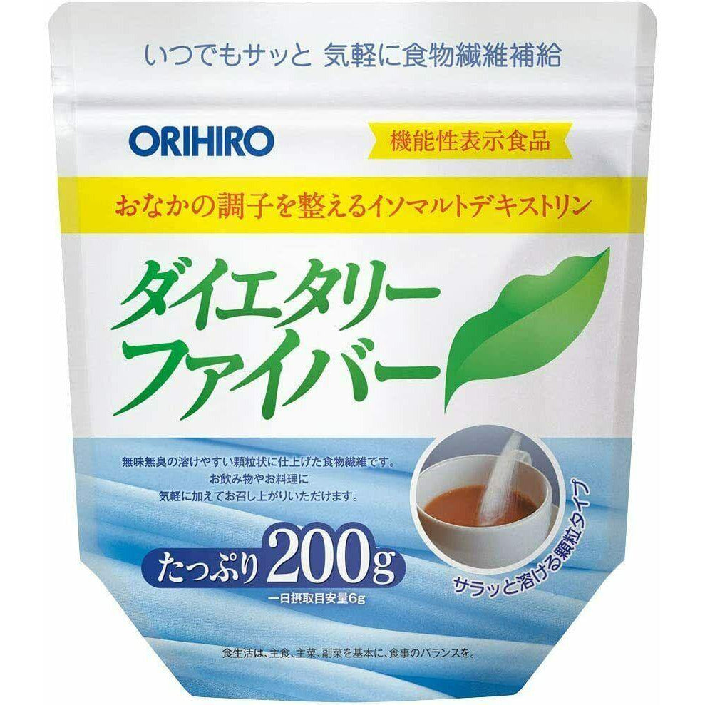  ORIHIRO Dietary Fiber Granules Supplement 200g Isomaltodextrin Japan