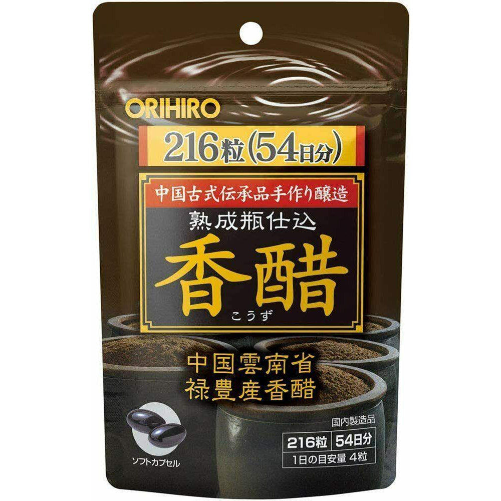  ORIHIRO Aged bottle brewed Vinegar Supplement 216 capsules for 54 Days