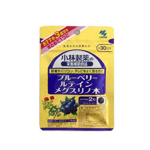 Kobayashi Pharmaceutical blueberry lutein Megusurino tree 60 Capsules