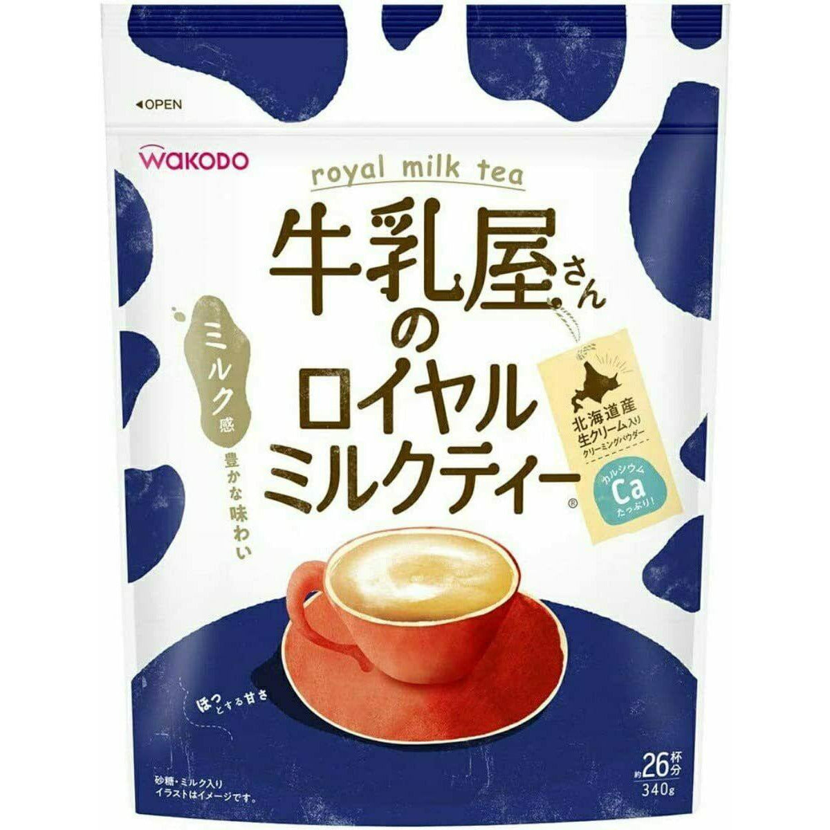 Wakodo Royal Milk tea Powder by Milk store 340g