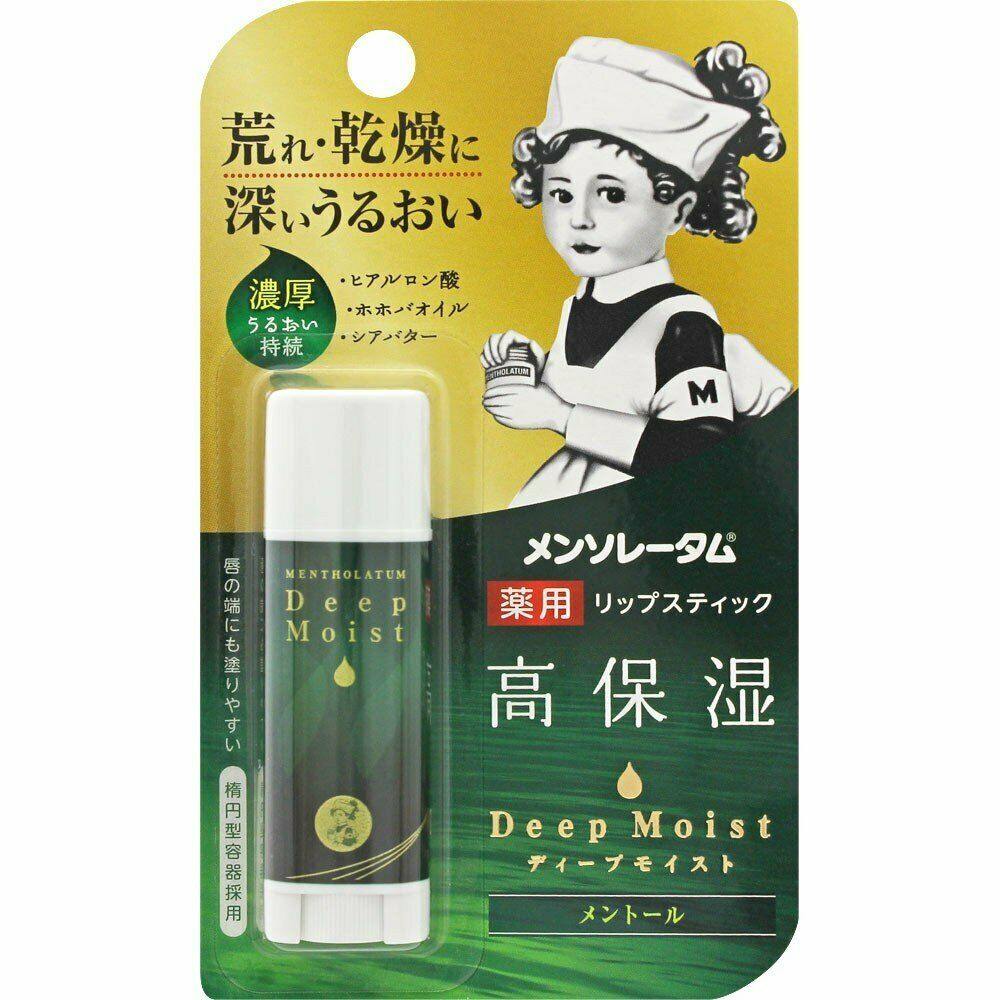 Mentholatum deep moist Lip Cream Balm menthol 4.5g Japan