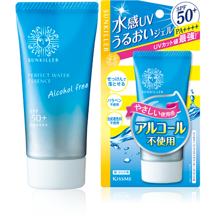 Isehan SUNKILLER Perfect Water Essence N Sunscreen SPF50+/PA++++ 50g Japan