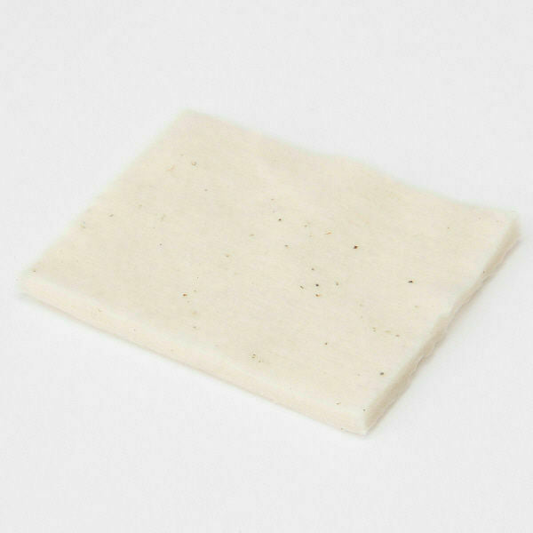MUJI Japan ORGANIC Unbleached Dairy Facial Cut Cotton Pad 135 sheets 90 x 70mm