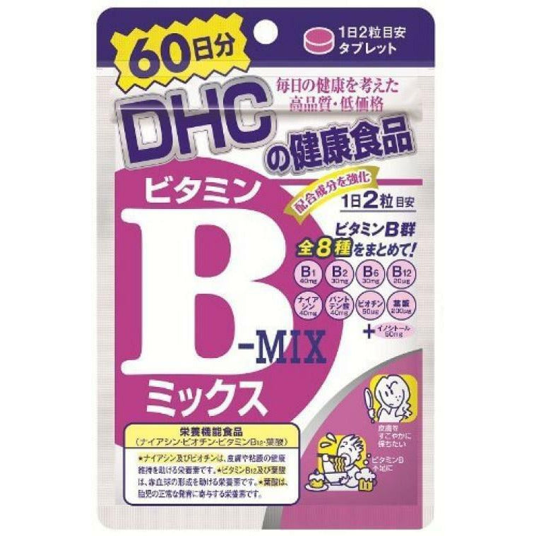 DHC vitamin B mix supplements 60 days of 120 capsules