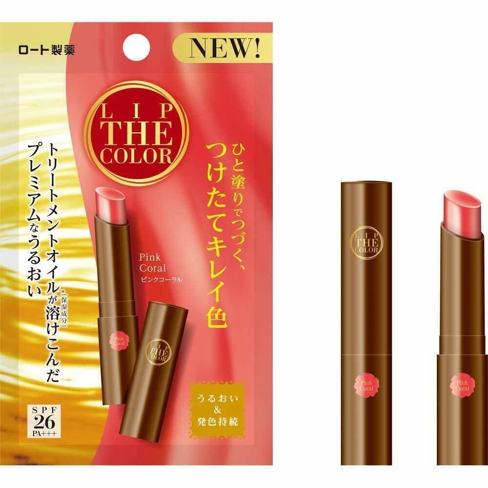 Rohto LIP THE COLOR Lip Tint SPF26 / PA+++ Pink Coral 