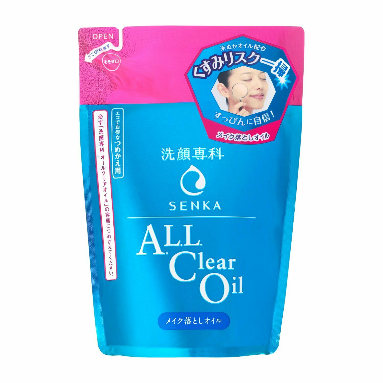 Shiseido ALL Clear Oil Refill 180mL [Makeup Remover] 