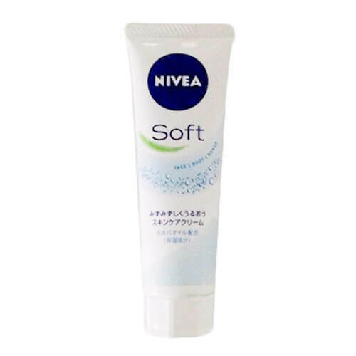 NIVEA Kao Soft skin care cream for face & Body & Hands jojoba oil blended 50g