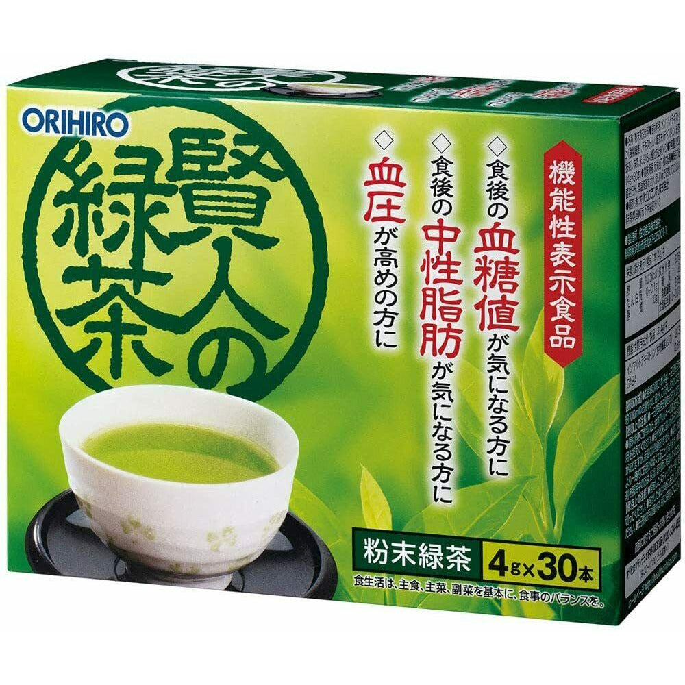  ORIHIRO Sage's Green Tea 30 Packets [Foods with Functional Claims] Japan