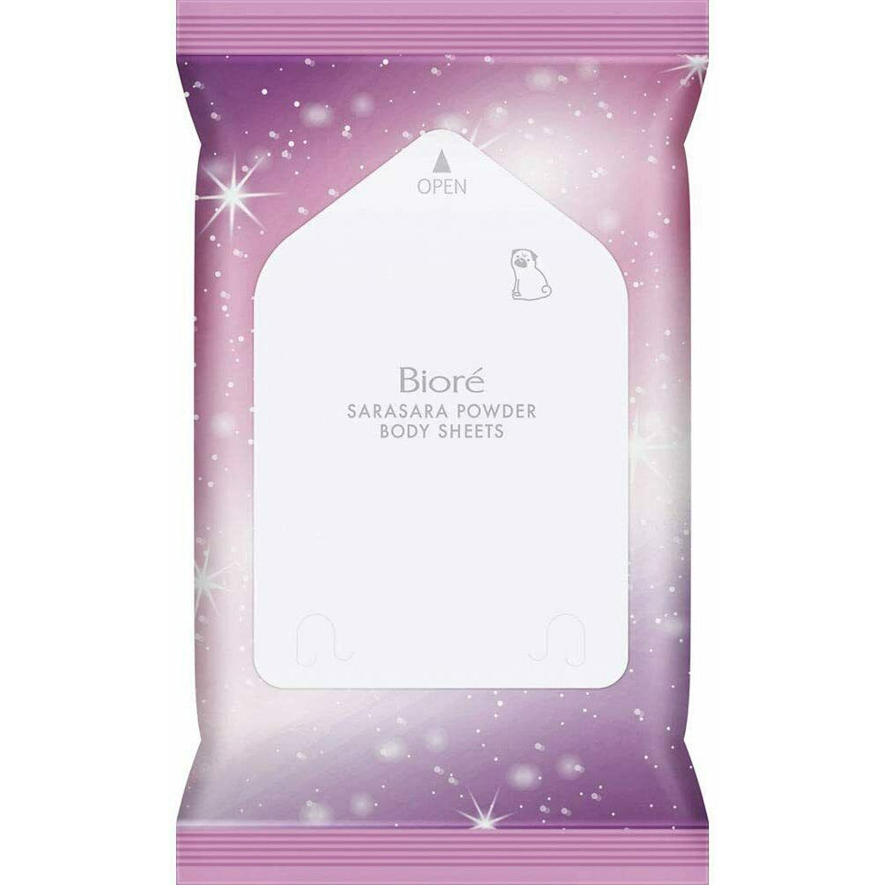 kao Biore Smooth Powder Sheet Soap Portable 10 Sheets Deotrant