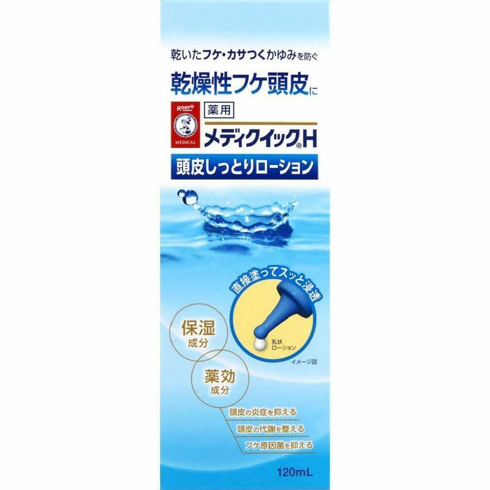 ROHTO Mediquick H Scalp Medical moist Lotion Dandruff / Itching 120mL