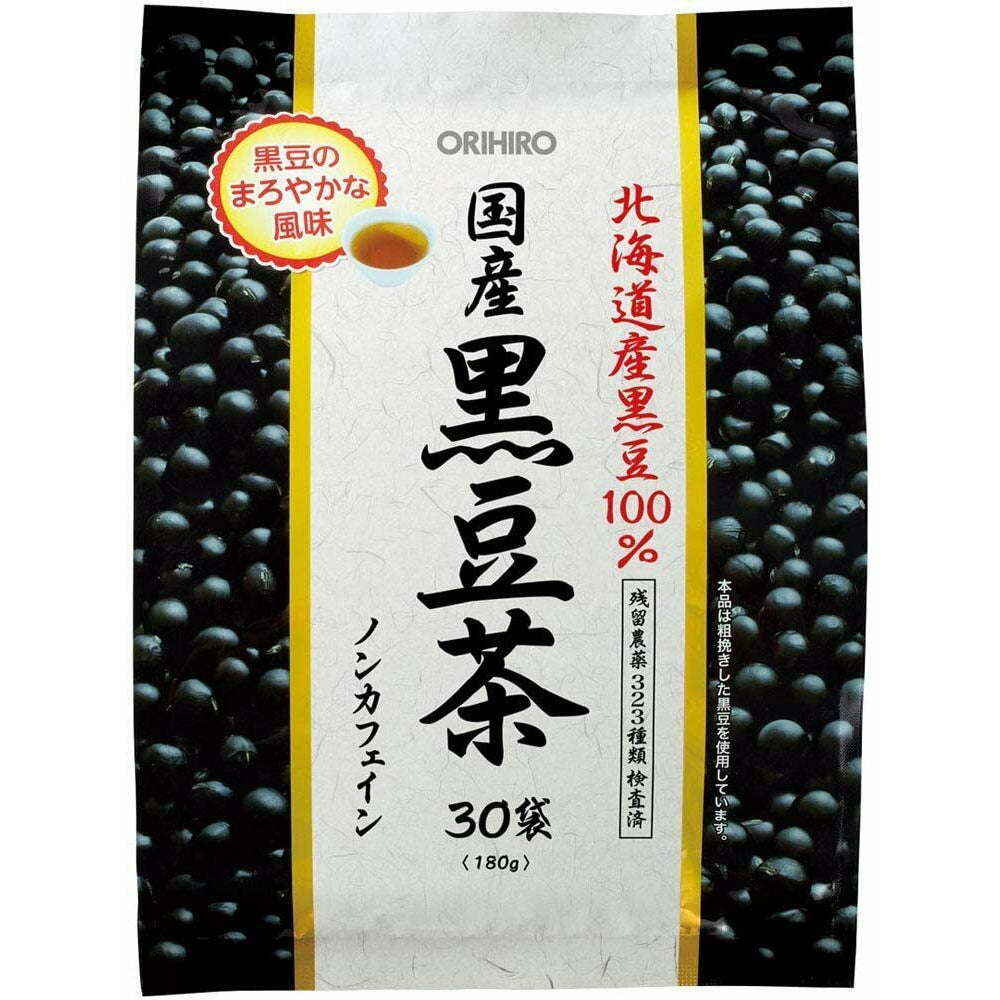  ORIHIRO Japanese Black Soybean Tea 30 packets Non-caffeine Japan