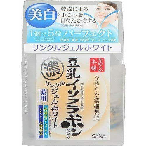 SANA Smooth Honpo Medicinal Wrinkle Gel White 100g 