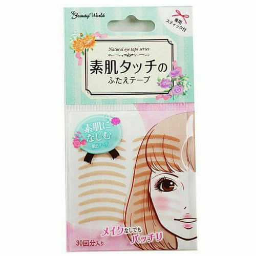 [12×Pack] Beauty World Natural Eye Tape Bare skin Touch Change Double Eyelid