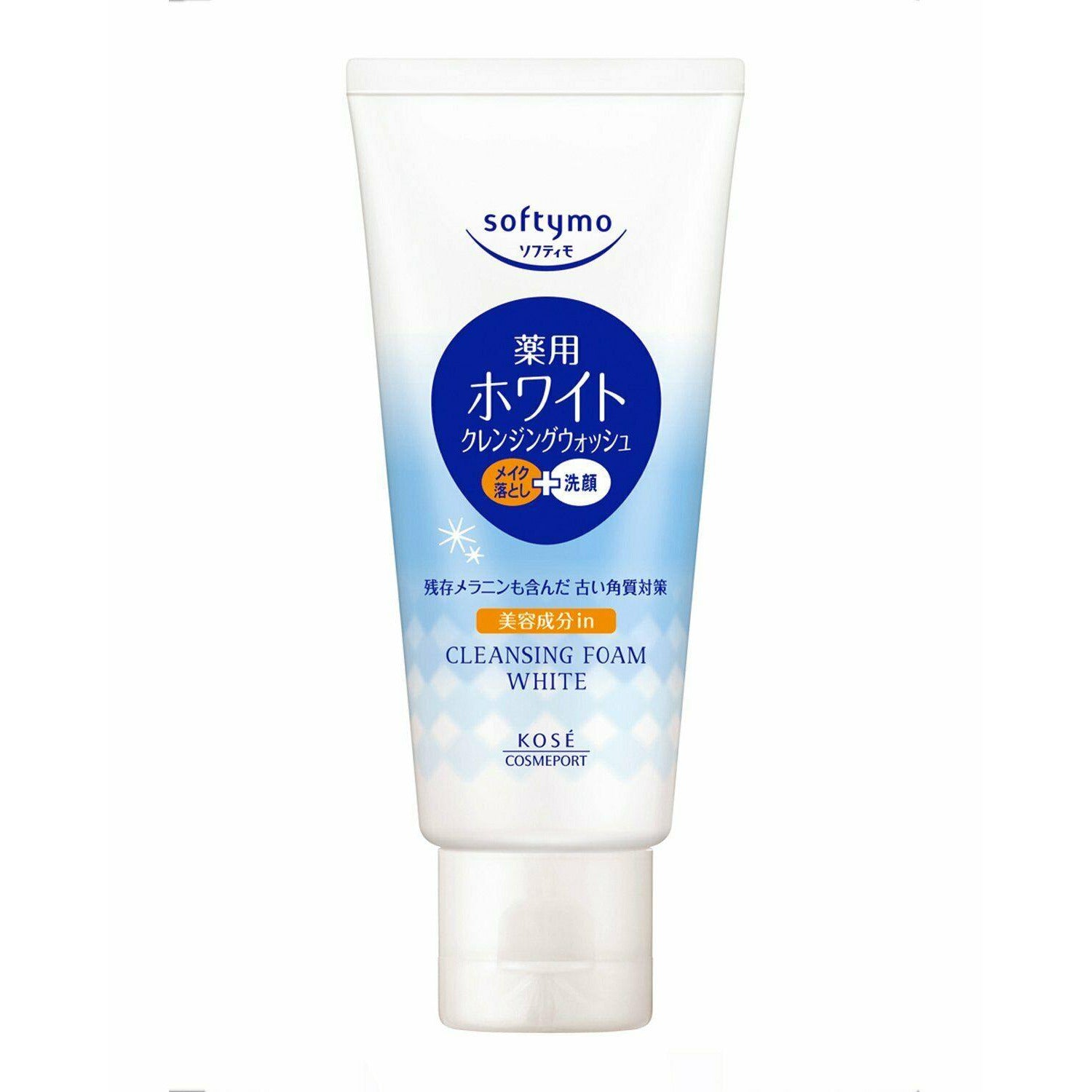 KOSE softymo Makeup remover + Face wash Skin brightening treatment Mini 60g