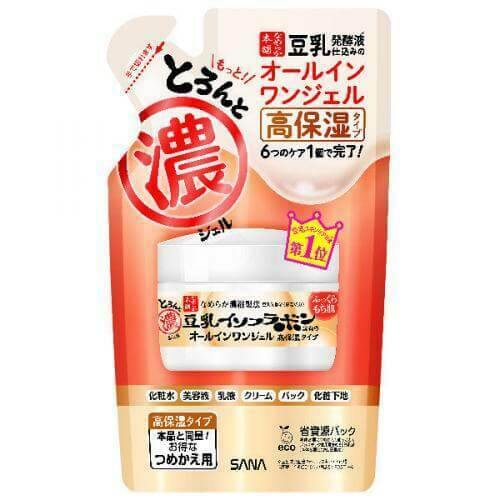 Sana NAMERAKA-HONPO Soy Isoflavone All-in-One ENRICH Gel 100g Refill 