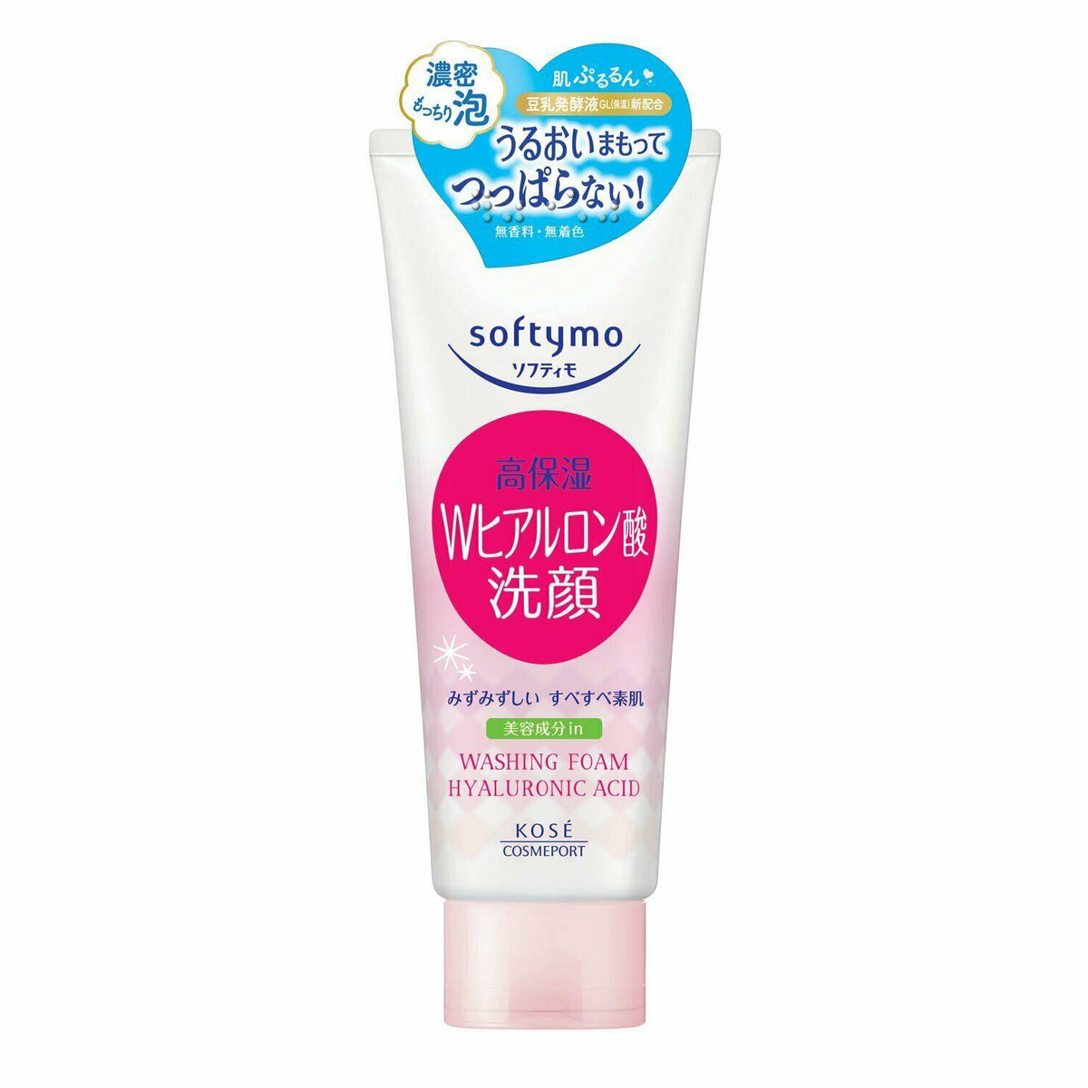 Kose Cosmeport softymo Face Washing Foam Hyaluronic Acid 150g
