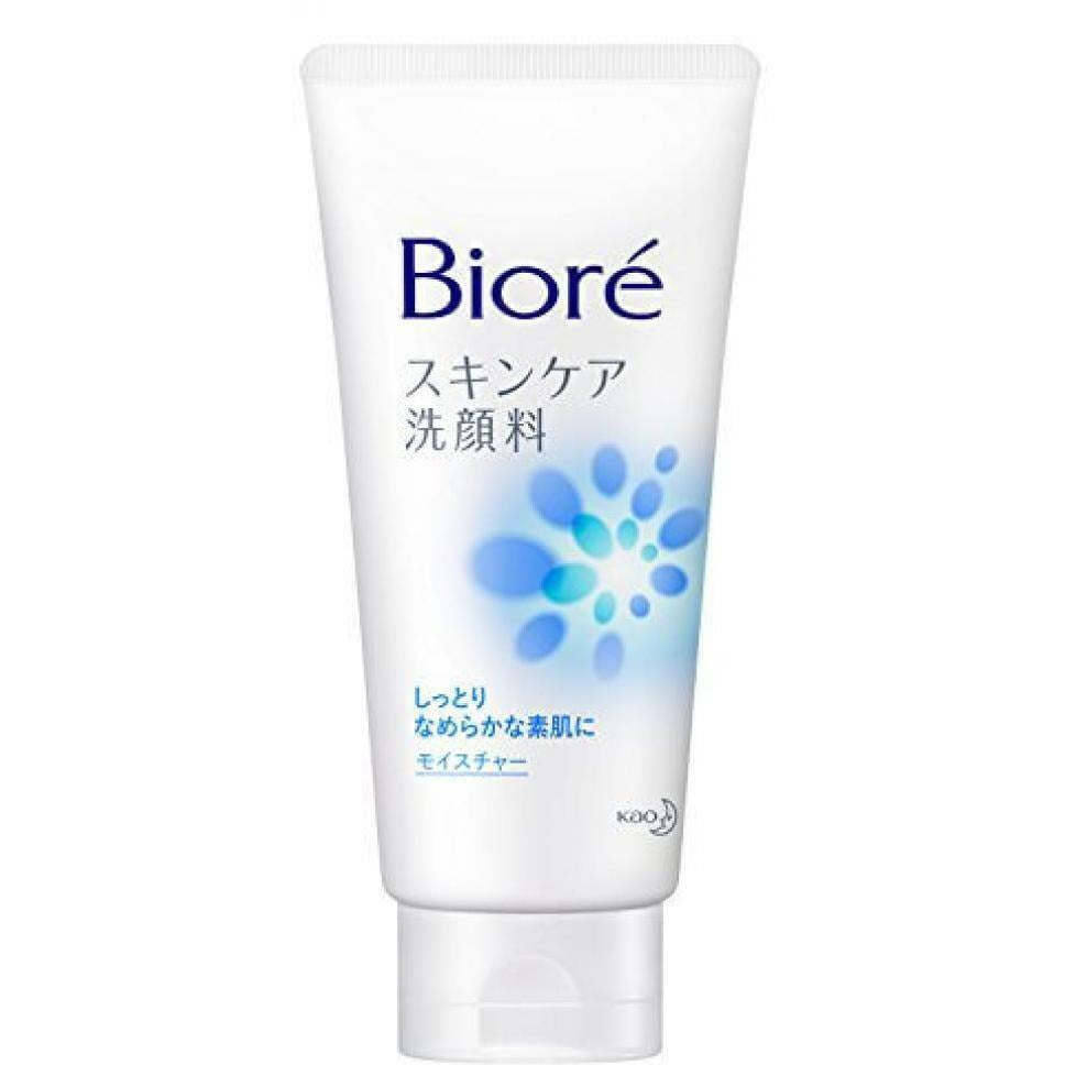 Kao Biore Skin Care Face Wash Facial Cleanser Moisture 130g