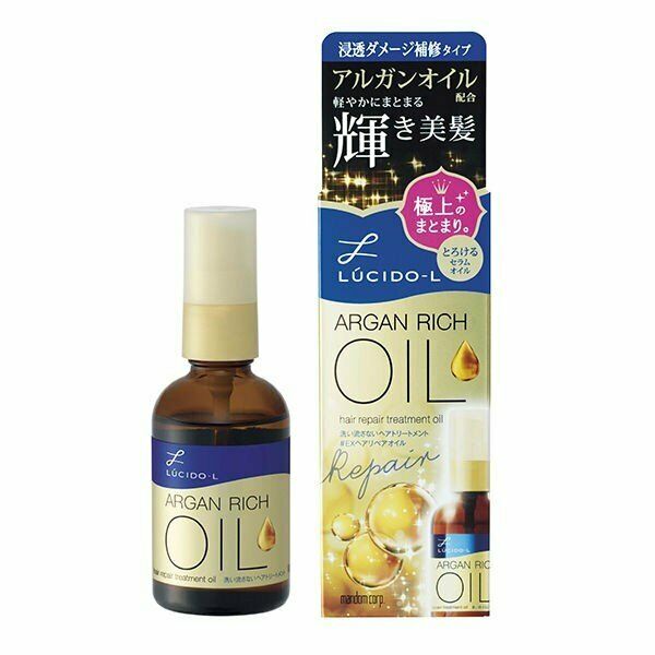 Lucido-L Argan Rich Oil Hair Repair Treatment Oil 60ml Super moist 