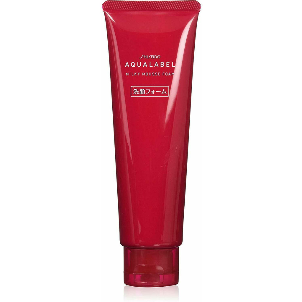 SHISEIDO Aqua Label Face Wash Cleanser Milky Mousse Form 130g Skin Care