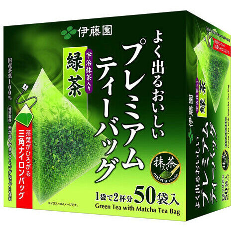 Itoen Ryokucha Green Tea Matcha Blend Premium Bag Ocha