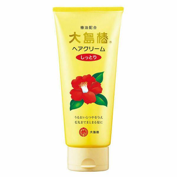 Oshima Tsubaki Hair cream moist 160g oil ceramide 