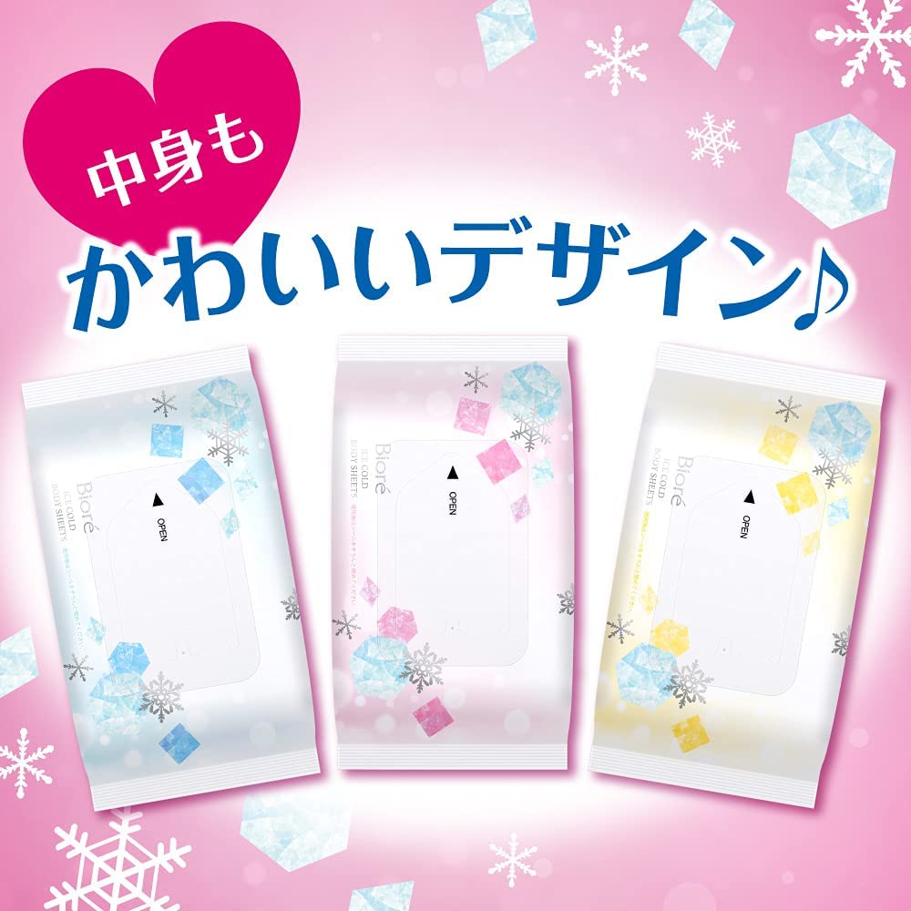 Kao Biore Cold Sheet Floral  20 Sheets