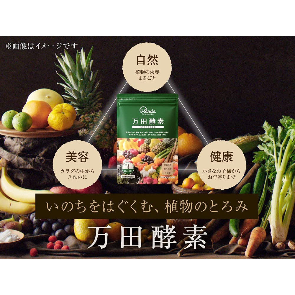 Manda Enzyme Paste Type STANDARD Standard Divided Packages 77.5g (2.5g x 31 Packages)