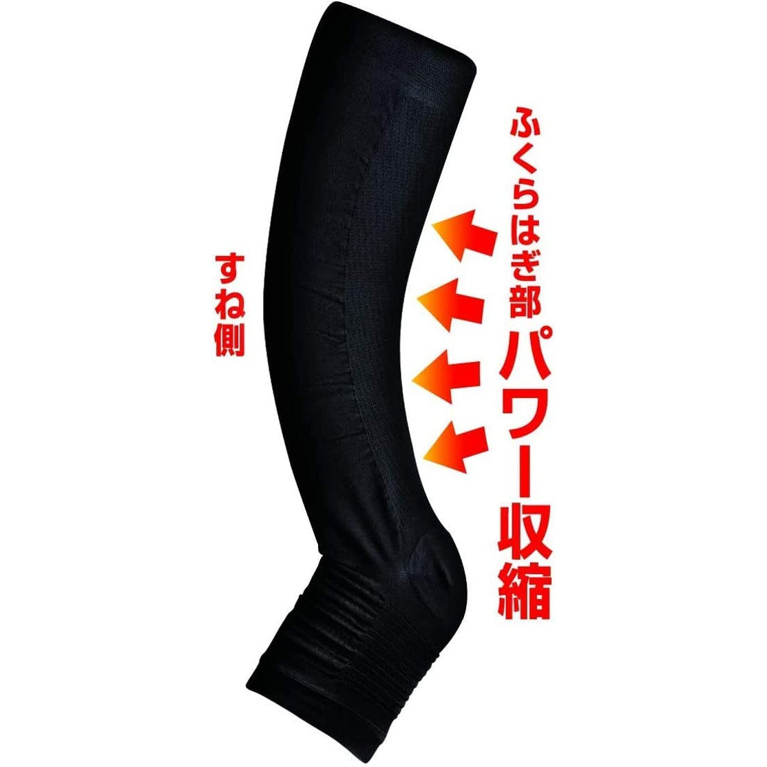 SLIM WALK Medical Lymphatic Socks Short Type Black M-L size 1 pair