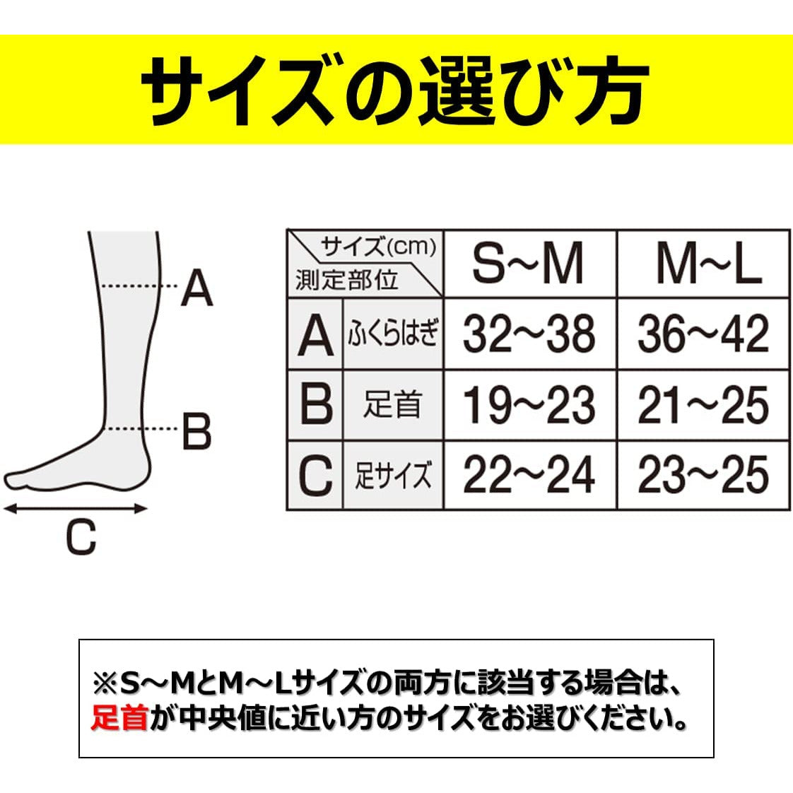 SLIM WALK Medical Lymphatic Socks Short Type Black M-L size 1 pair