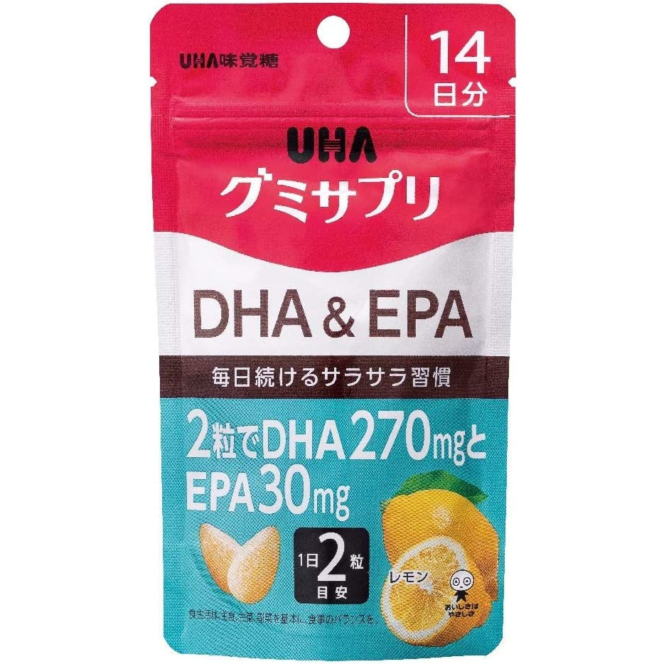 UHA Gummi Supplement DHA & EPA 14 days  28 capsules